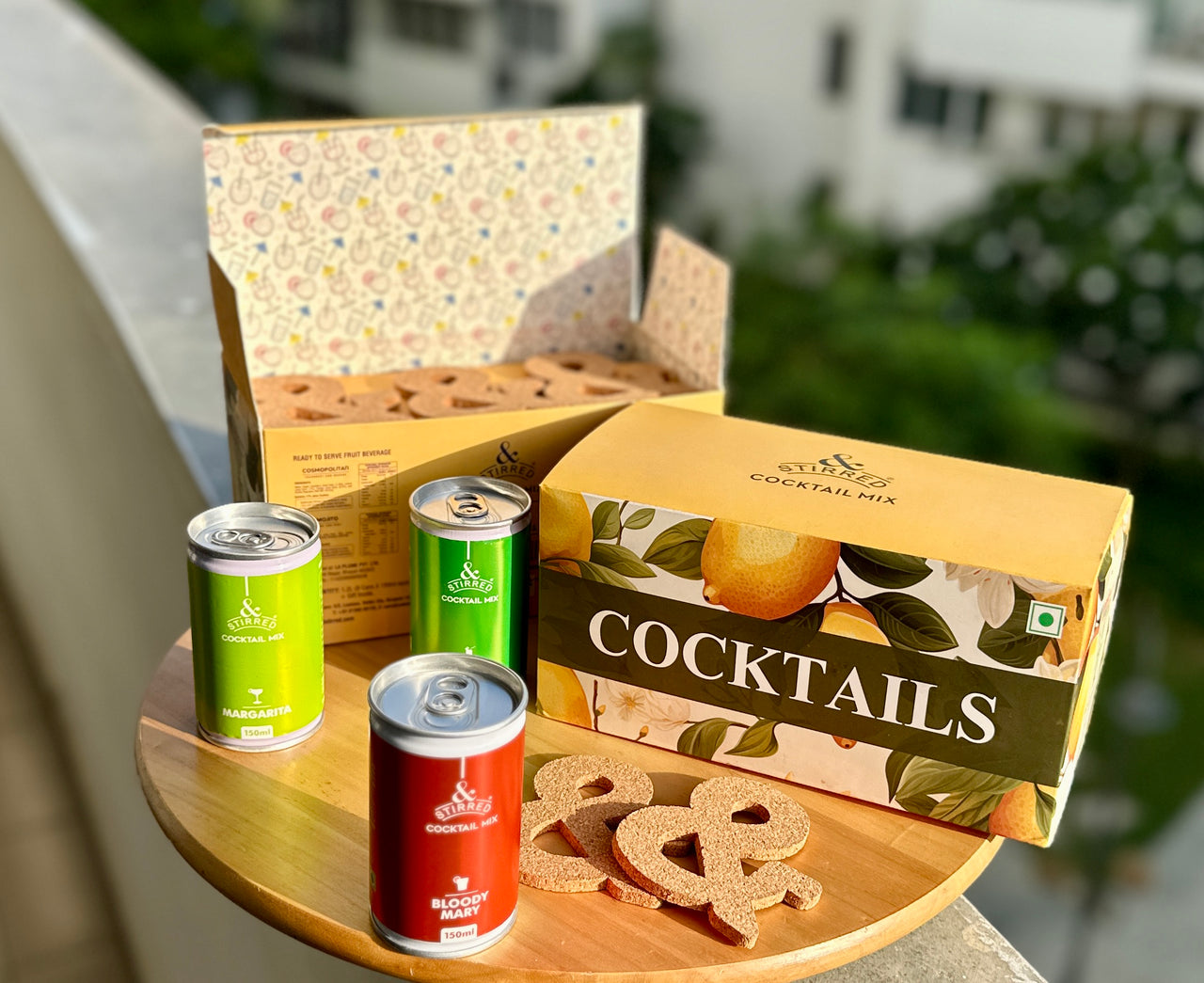 Cocktails In Box &Stirred Cocktail Party Pack I Cocktail Gift Box